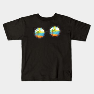 Summer Sunglasses | Colourful Kids T-Shirt